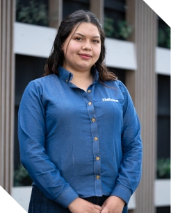 Adriana Paola Gallo Cuevas, auxiliar contable de Kbina