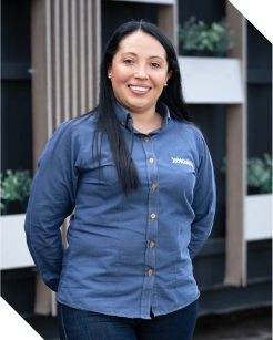 Diana Carolina Pinzón Hernández, despachadora de Kbina